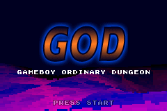 God (Homebrew) — Title screen